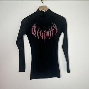 Breathedivinity Long Sleeve Compression Top Black Men Small